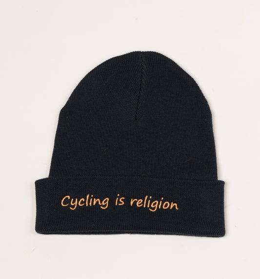 Beanie - Cycling is religion