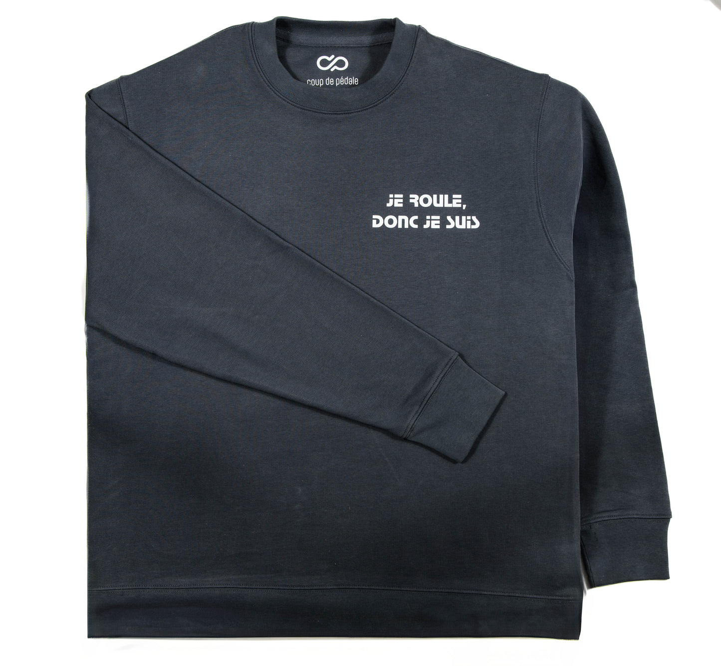 Sweater - Je roule, donc je suis